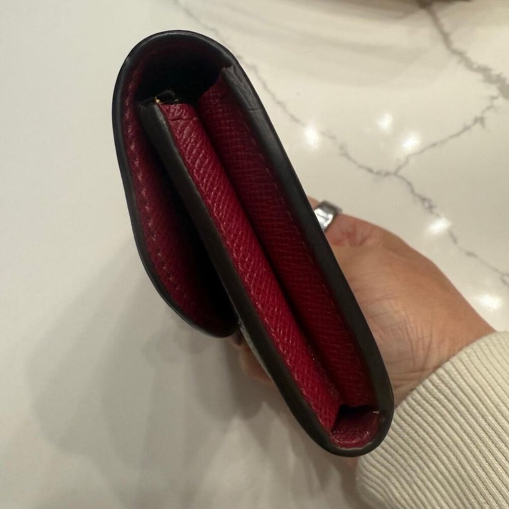 Louis Vuitton Rosalie Coin Purse. - Picture 8 of 9